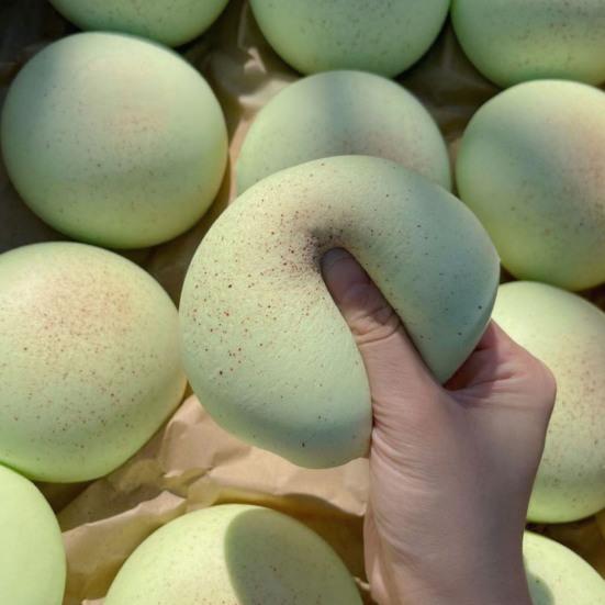Melon Slow-Rising Squeeze Toy Soft PU Sensory Toy Cute Fruit-Shaped Decompression Gadget for Relaxation And Anxiety Relief