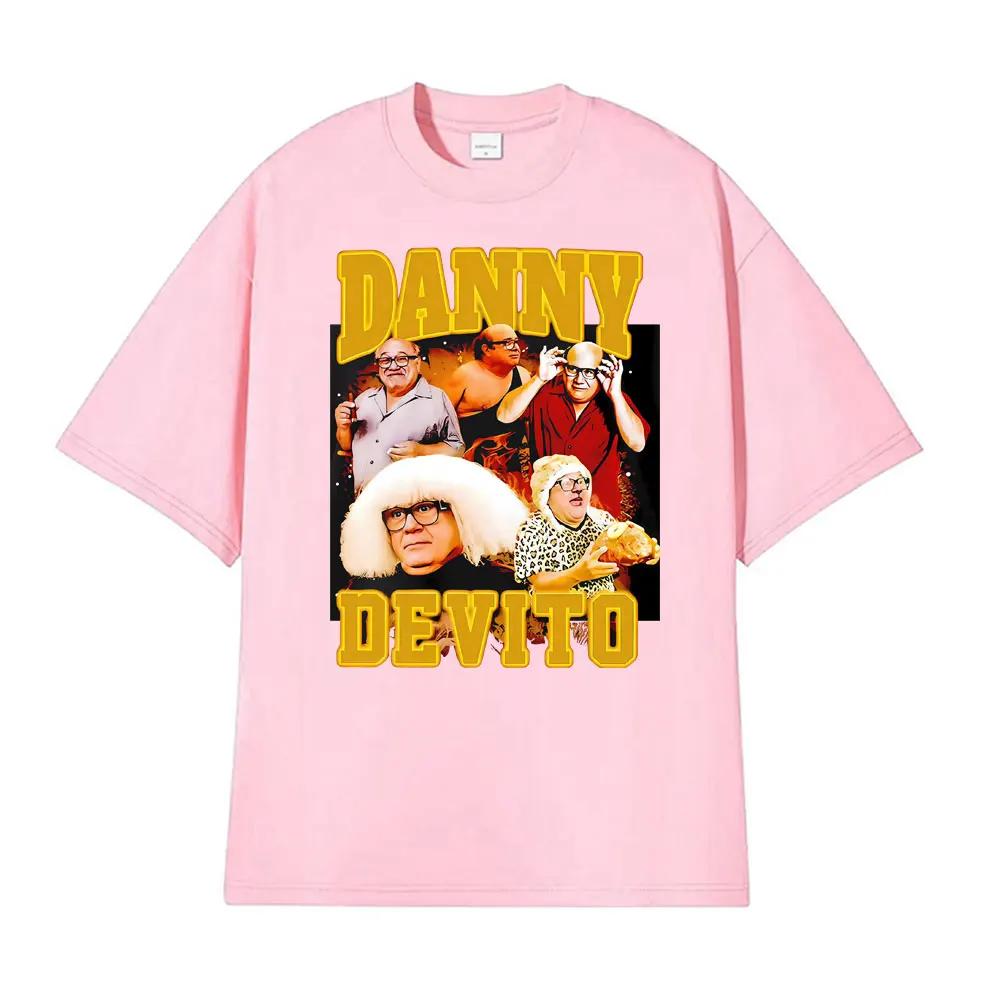 Śmieciarz Danny Devito Vintage Koszulka Rapowa Wysokiej Jakości Koszulki Unisex Krótki Rękaw Komfort Męska Odzież Koszulka Streetwear