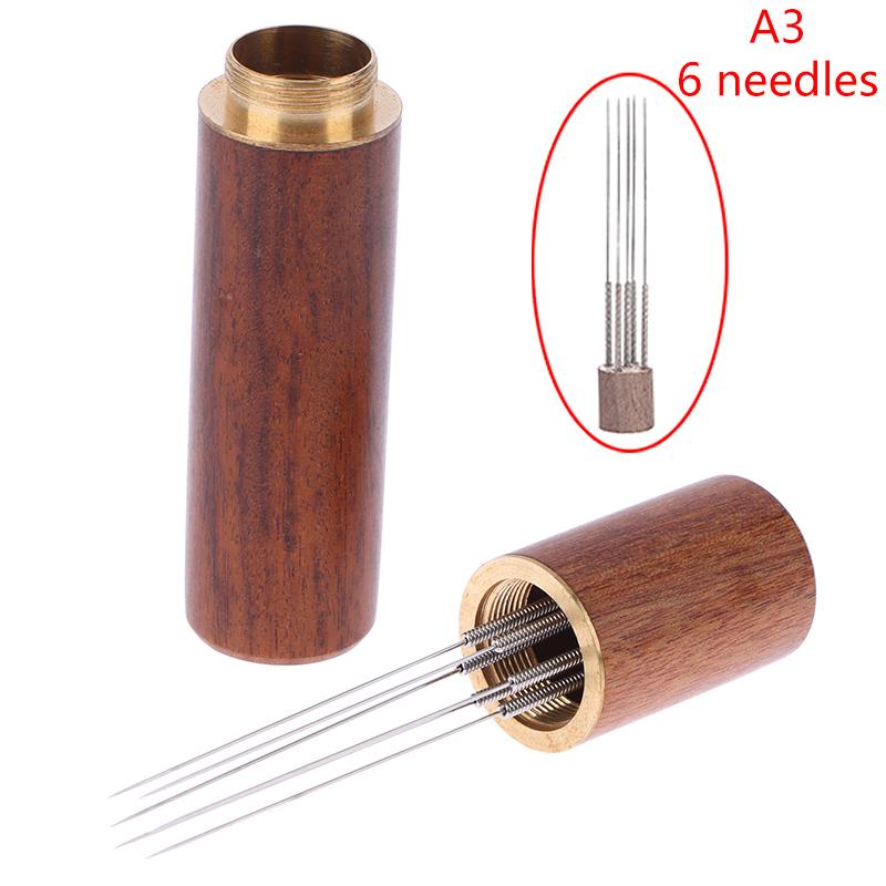 Espresso Kaffee Rührer Distributor Nadel Edelstahl Kaffee Pulver Tamper Werkzeug Kaffee Rühren Barista Zubehör