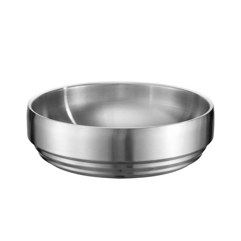 ZISIZ Golden Double-Layer Versatile Serving Bowl