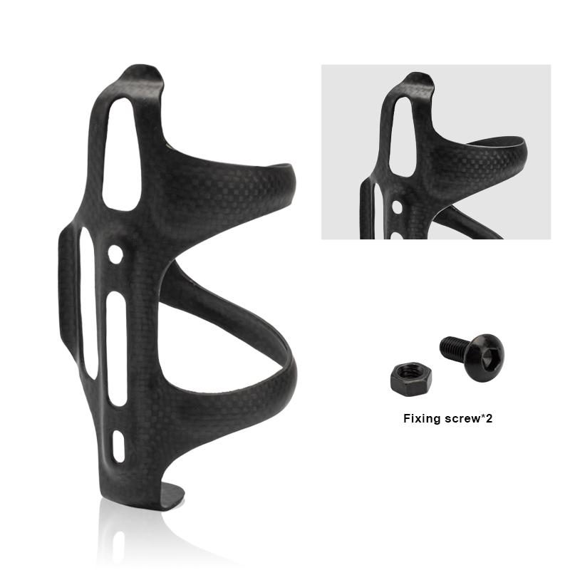 Bicycle Water Bottle Cage Full Carbon Fiber Matte/Glossy Super Light Cycling Equipment MTB Road Bike Bottle Holder With Bolts