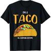 I'm a Taco In a Human Costume Halloween Cosplay Easy Outfit Cotton Men T Shirt S