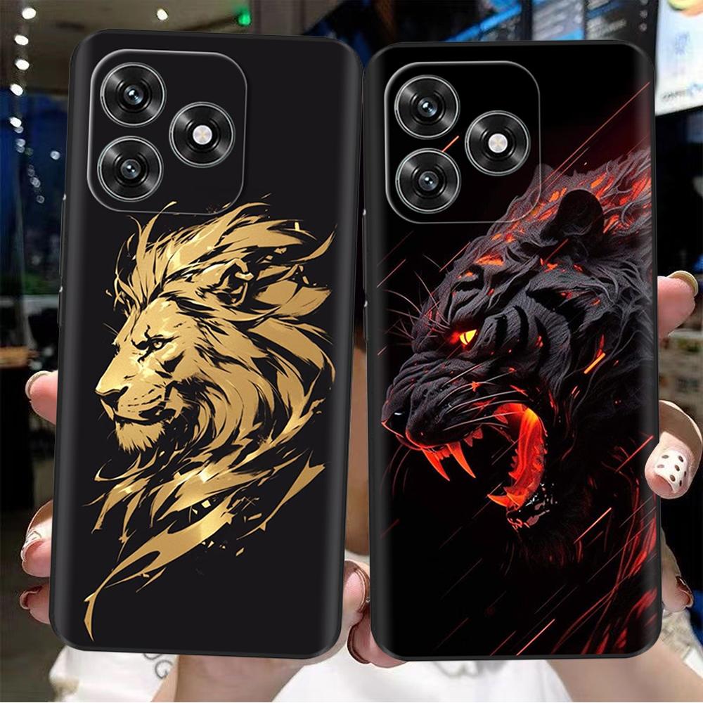 For Honor X5c Plus Case Luxury Painted Back Cover Soft Silicone Case For Honor X5c Plus X5 C Plus Proective Phone Cases Fundas