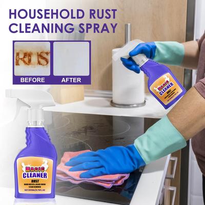 Magical Cleaner Rustys Stain, Hard Water Calcium Remover For Concrete, Fiberglass, Glass, Fabrics, Vinyl, Metals, Carpet More Fast Powerful 200ml
