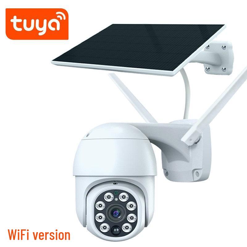 Tuya Solar-Powered Outdoor Waterproof 4G Surveillance Camera with Remote HD Monitoring