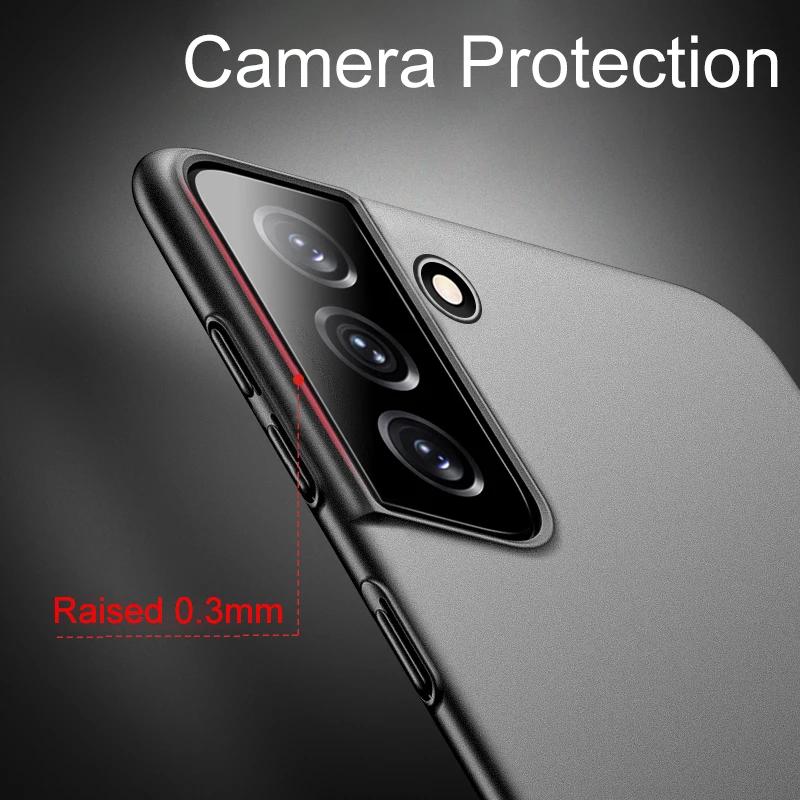 Custodia Rigida per Telefono per Samsung Galaxy S26 Ultra S25 FE S24 S23 S22 S21 S20 Plus Ultra Sottile Guscio Slim Cover Posteriore