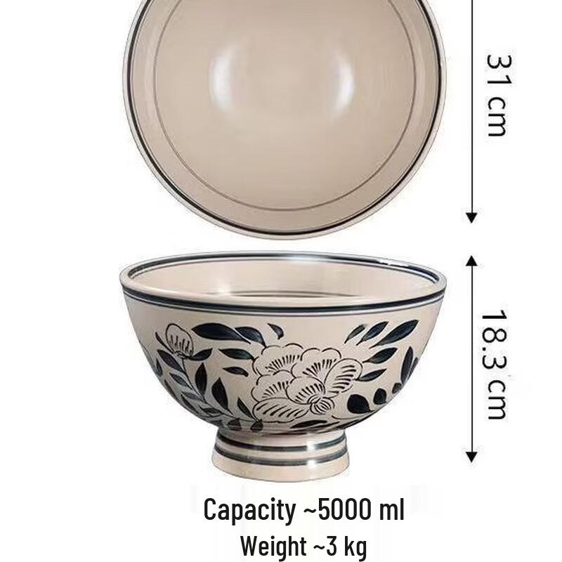 

Large Ceramic Noodle Bowl