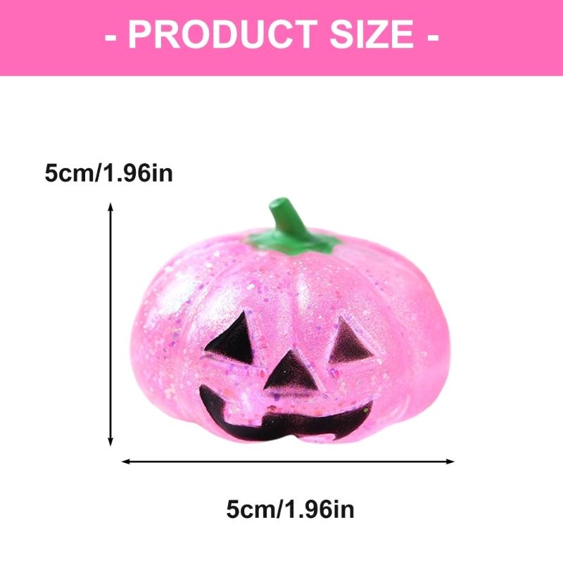 Soft Plastic Sensory Toy For Adults Kids Halloween Party Decoration Gift Anxiety Relief Squeeze Stress Ball