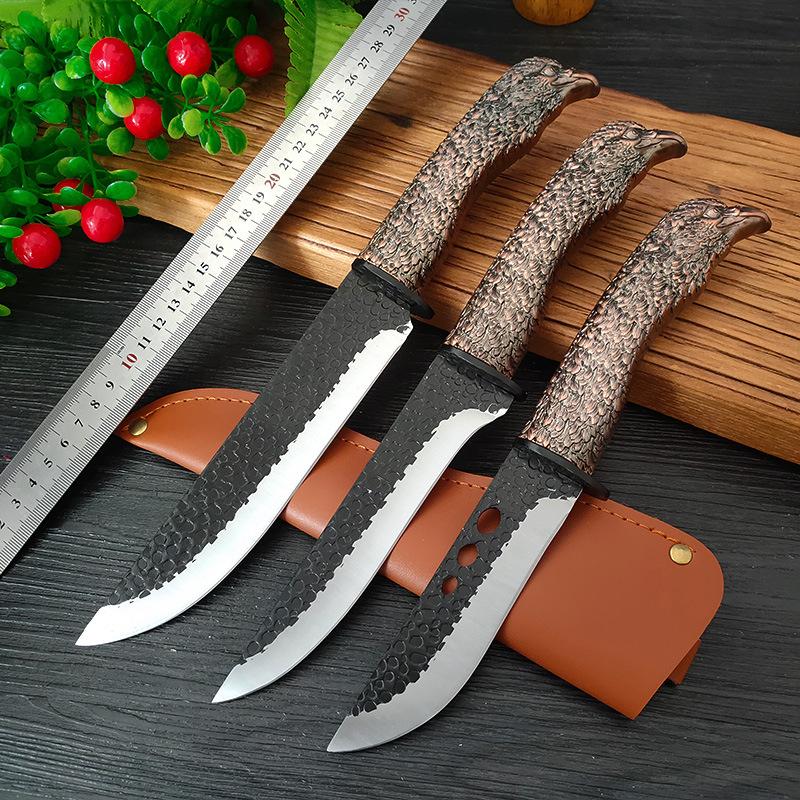 Forged Boning Knife Kitchen Meat Fruit Cutter Outdoor Barbecue Fishing Knife Chef Cooking Tools