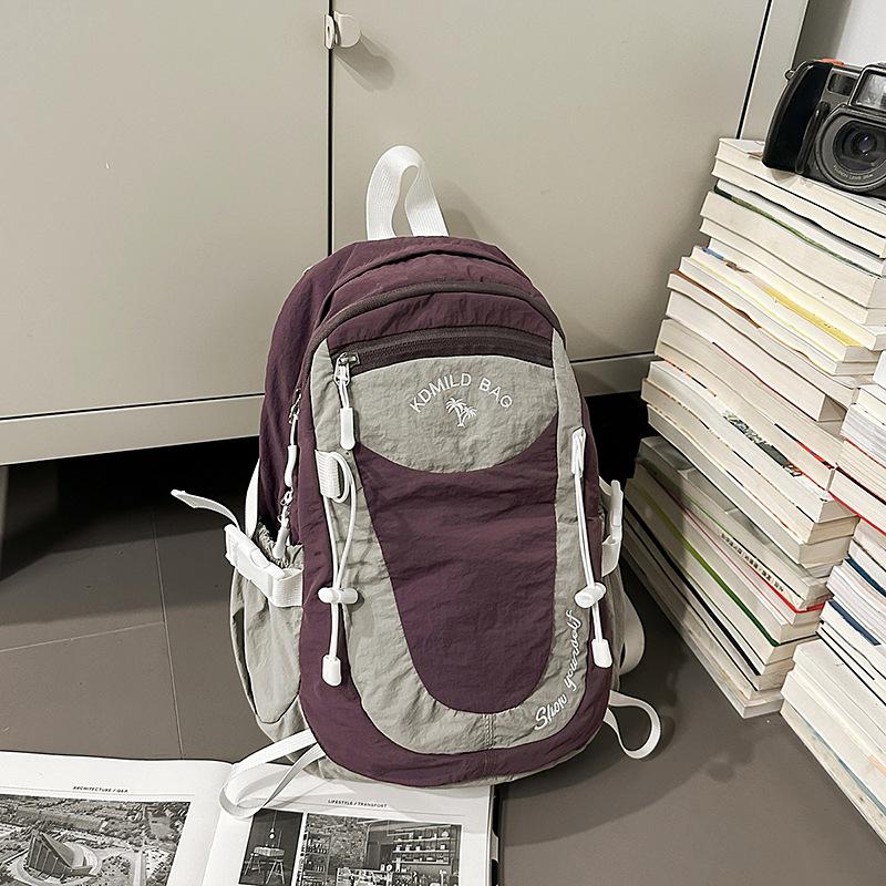 

Large Capacity Mountaineering Bag Lightweight Sports Hiking Bag Women S Tide Backpack Student Schoolbag