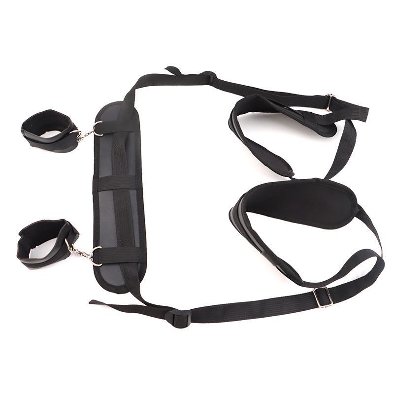 Open Leg  Restraint Adult Game Sex Toy SM Slave Bandage Kit Handcuff Leg Cuff Sex Strap Couple Bondage Accessory 18+ Sextoy