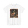 Book Lover T-Shirt | Funny Reading Shirt | Cat Reading a Book Boho T-Shirt,men&women Unisex T-shirt