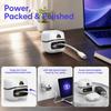 EU UK US Plug 65W Fast Charger Foldable Foot Universal Travel Adapter  Universal USB-C Devices