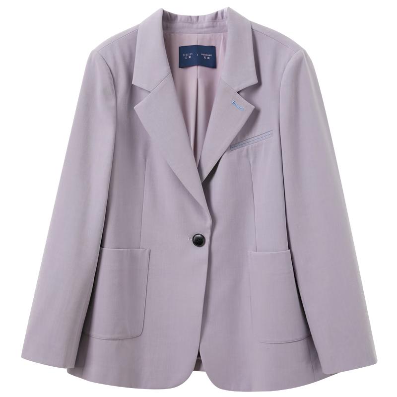 Женский пиджак Sancai из смесовой ткани лиоцелл и шерсти, большого размера XXL