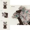 Princess Girl Summer Outfit Set With Rose Flower Pattern For Toddler Girls