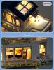 DIY European Villa Model: Handmade Wooden Miniature House - Perfect Birthday Gift for Men