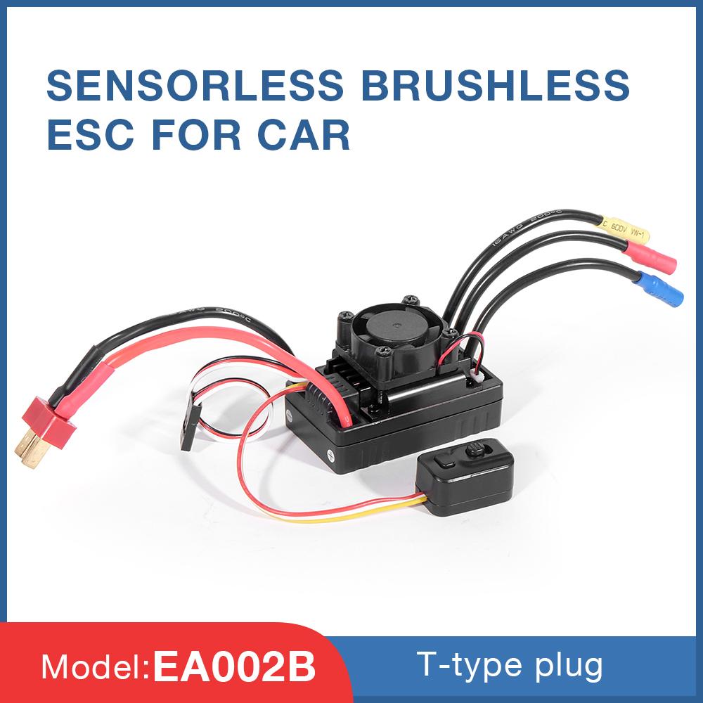 Wtyczka T/XT60 35A 45A 60A Bezszczotkowy regulator obrotów ESC bez czujników Wysokiej jakości bezszczotkowy kontroler prędkości Karta programująca ESC do samochodów RC Ciężarówek RC