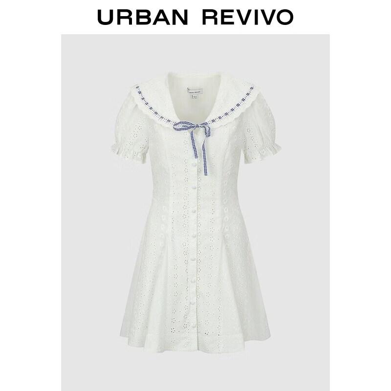 UR 2026 Women s Sweet Embroidered Mini Dress XS