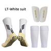 Elasticity Shin Guard Sleeves For Soccer Compression Adults Kids Anti Slip Sport Socks With Leg Shinguards Football Equipment 1