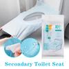 10Pcs Travel Disposable Paper Toilet Seat Cover Protector Biodegradable Camping Travel Safety Toilet Seat Mat Bathroom Accessory