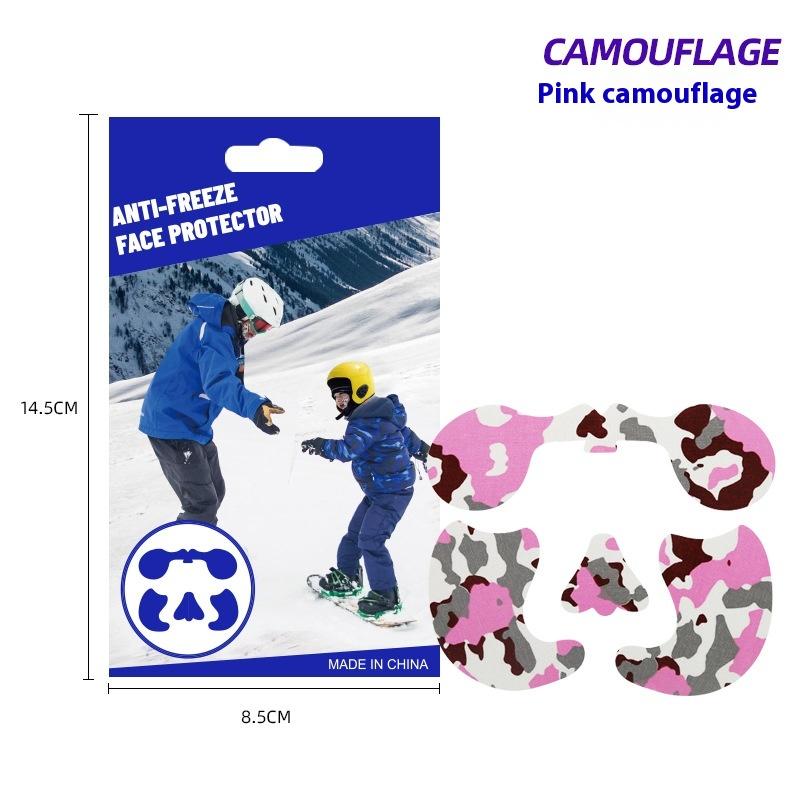 Ski antifreeze face sticker, muscle sticker, winter cold antifreeze sticker, cartoon printing