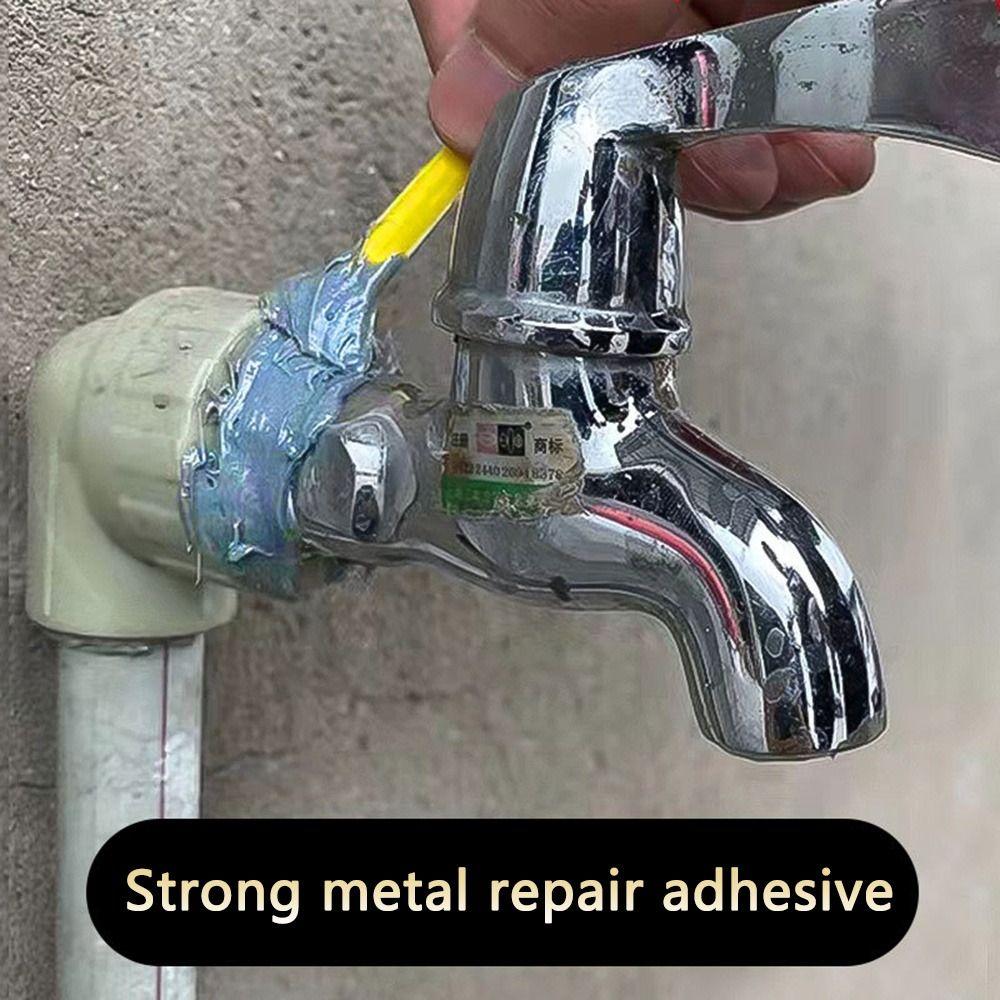 Drying Repairing Adhesive Liquid Metal Welding Filler Metal Repair Glue High Temperature AB Glue