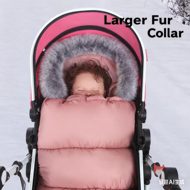 Winter Baby Sleeping Bags Baby Cocoon Sleepsacks Soft Warm Envelope For Newborn Wearable Stroller