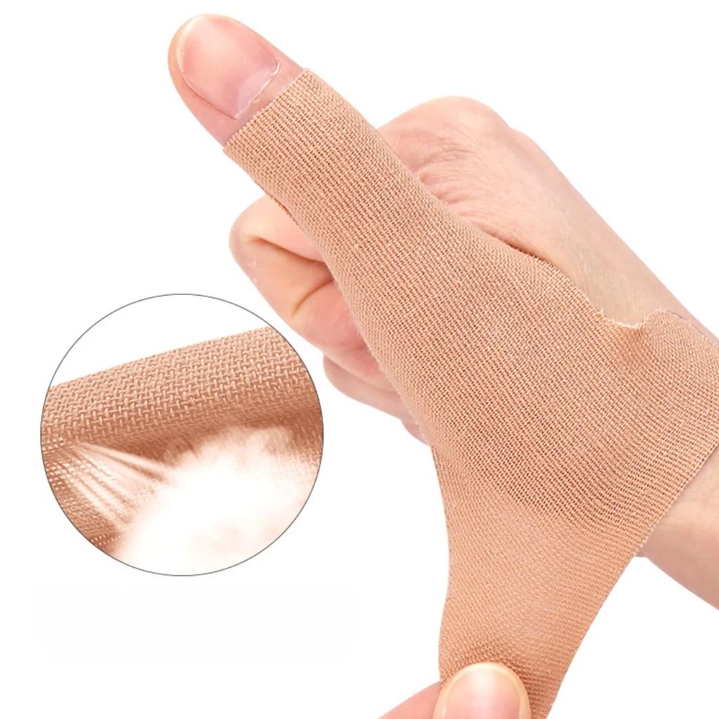 10 Pezzi Patch Protettiva per Dita a Forma di H Nastro di Supporto per Pollice Benda per Guaina Tendinea per Sollievo dal Dolore