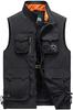 [Manatsulife] Mesh Vest Outdoor Vest for Men - Fishing, Photography, Photographer, Father's Day Gift, Fishing, Hiking, Multifunctional, Fashionable, S