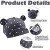 Dww-Marin-Polka Coton Bb Casquette 12  24 Mois Pour Fille Garon Enfant Chapeau De Soleil Casquette De Rglable Printemps T Automne