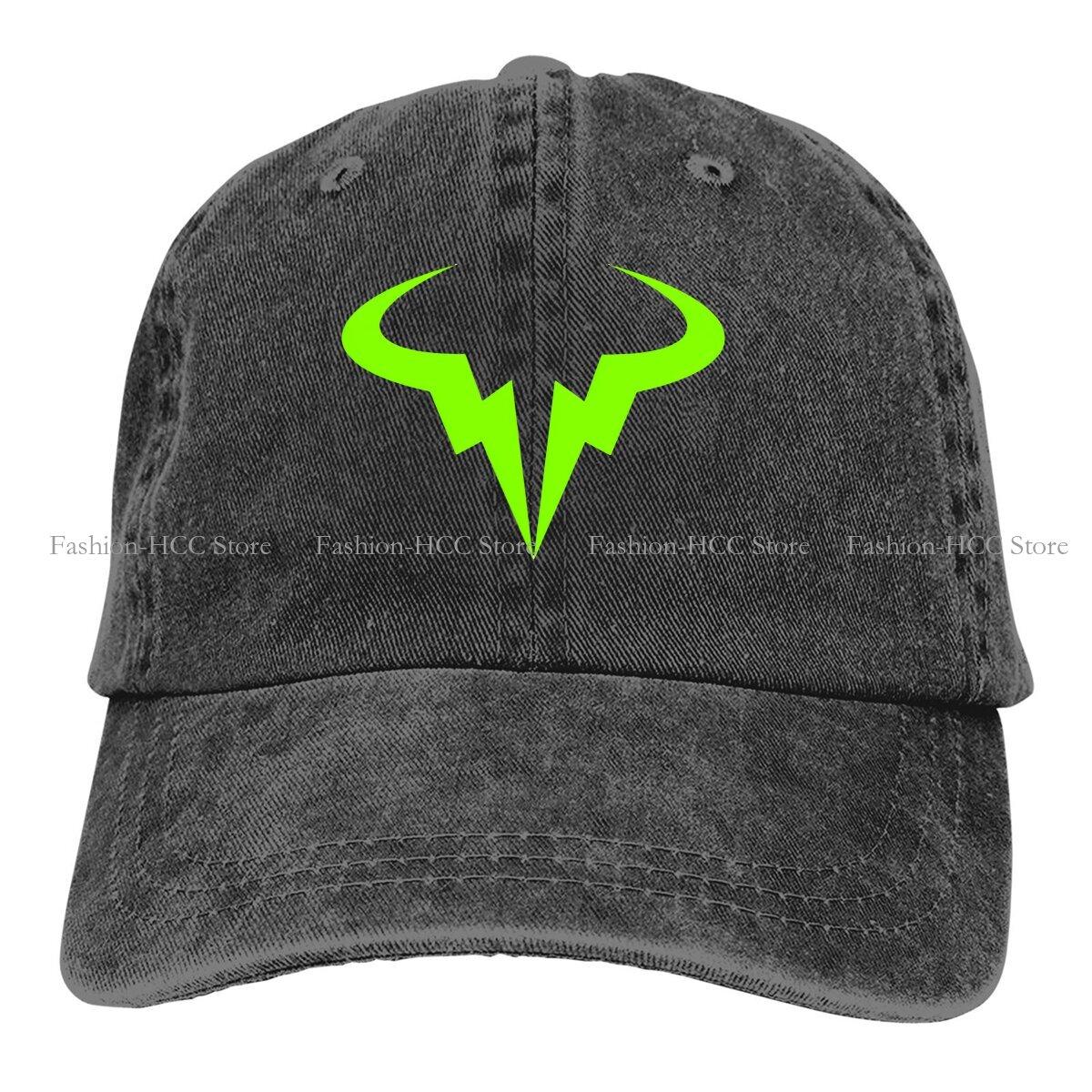 

Green Baseball Cap Unisex Hats Women Visor Protection Snapback Rafael Nadal Caps One Size