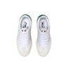 Li Ning Slip Resistant Abrasion Resistant Low top Skateboard Shoes Women's White Green AGCP124-1