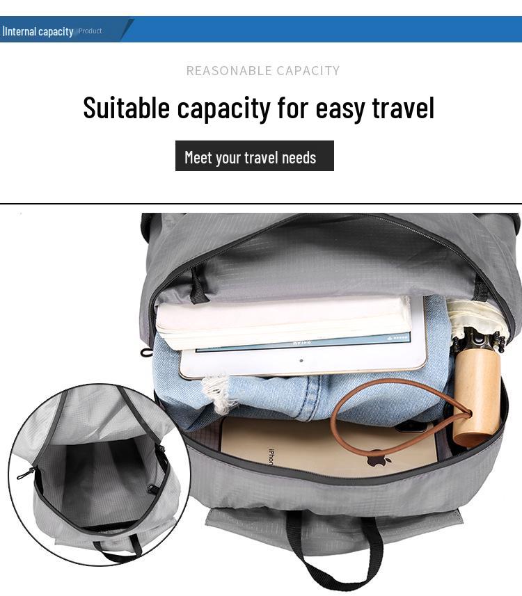 Lightweight Large Capacity Outdoor Travel Backpack for Cycling and Fitness