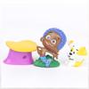Bubble 12pcs Figure Guppies Toy Cake Topper Gil Molly Nonny Deema Oona Goby Toys