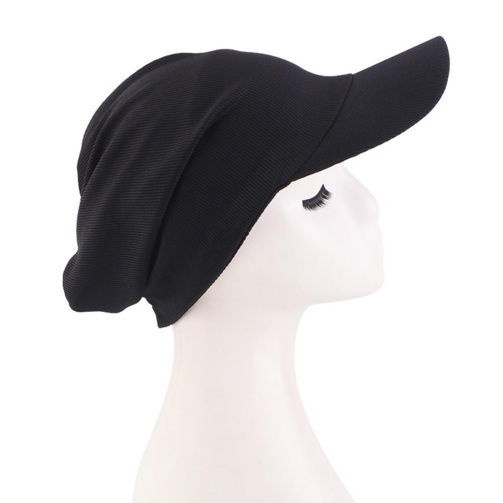 Breathable Slouchy Visor Hat Lightweight Brimmed Sun Hat Fashion Sun Protection Hat  For Women