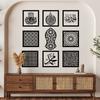 Ramadan Wall Decoration Eid Al Fitr Room Wall Decoration Pendants Mubarak Eid Gift Islamic Muslim Home Decoration