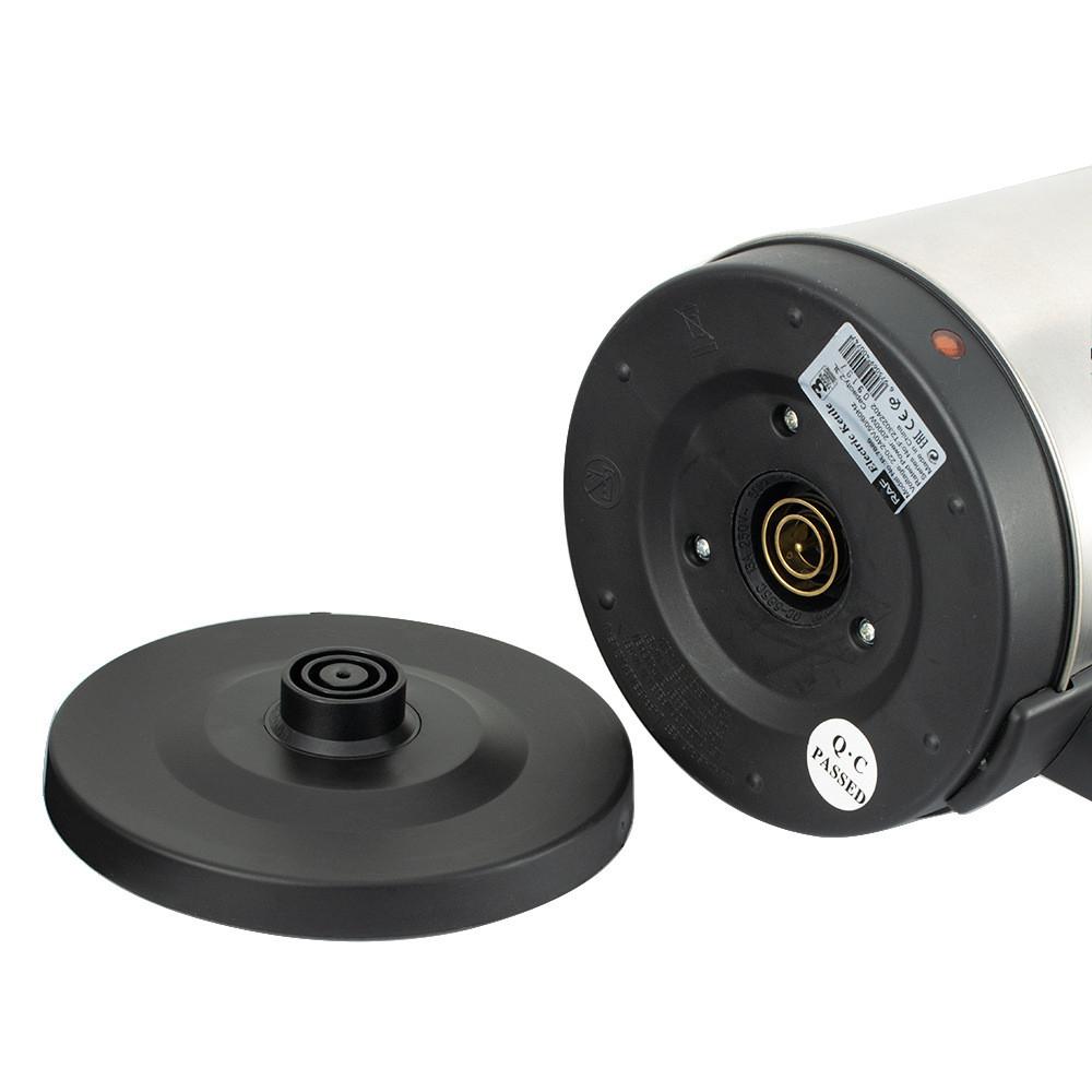 Bollitore Elettrico in Acciaio Inossidabile da 2000W, Capacità 2L, Riscaldamento Istantaneo, Spegnimento Automatico per Uso Domestico