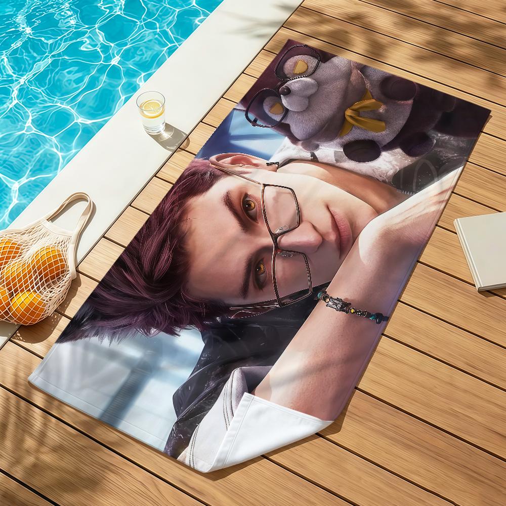Valko New Love And Deepspace Towel Soft Dry Beach Towels Trip Towel Swim Summer Holiday Vacation Bathing Pool Camp Gift