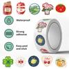 500Pcs/Roll Little Happiness - Lucky Life Kids Rewards Stickers - DIY Scrapbooks Album Decor Sealing Label Decals