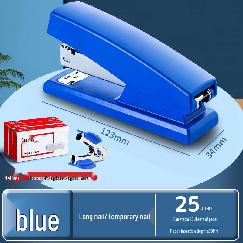 Universal Heavy-Duty Stapler - Labor-Saving, Thickened Design for All Sizes (Large, Medium, Small)