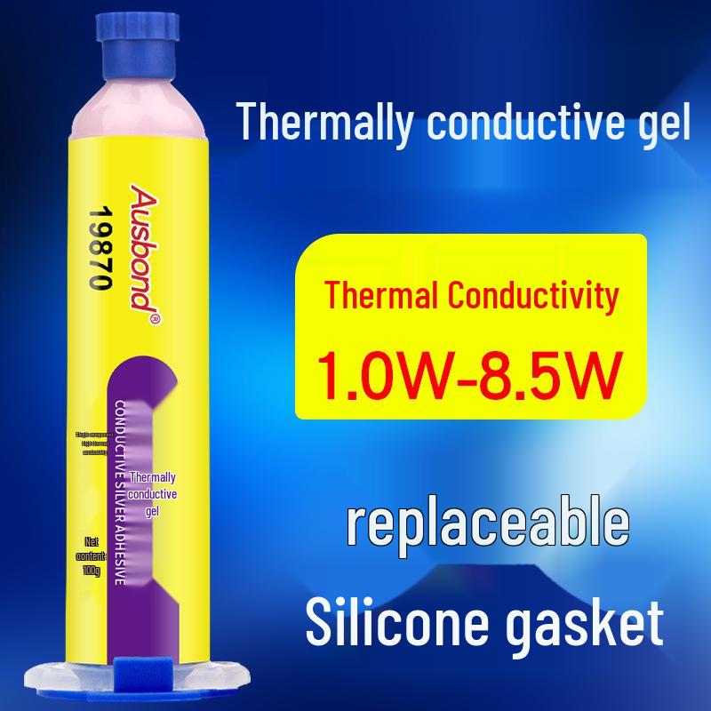7W Thermisch leitfähiges Gel-Pad für Grafikkarte-Speicher