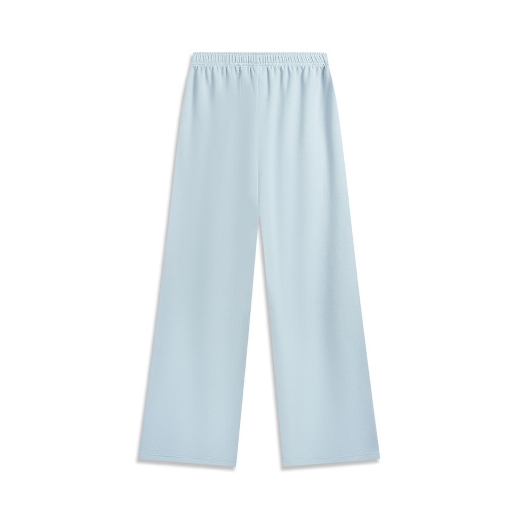 Li-Ning Soft Solid Color Simple Versatile Loose Casual Pants Women bottoms AKLW258-6