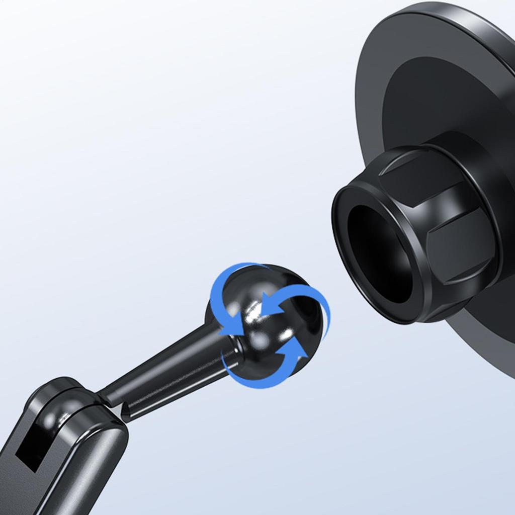 Ball Mount Extension Arm 17mm Ball Joint Adapter Car Phone Stand Rotating Rod For Air Outlet Vent Clamp Cradle Truck Auto
