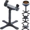 Removable Dog Food Bowl Stand Adjustable Height Angle Pet Bowl Lifting Rack  Pet