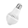 E27 Intelligent Detection PIR Infrared Motion Sensor Light LED Lamp Bulb