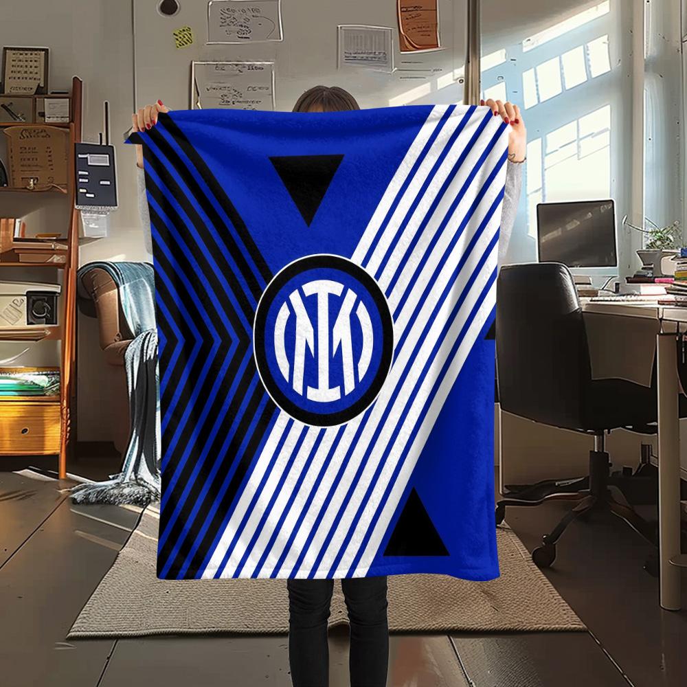Football Club Internazionale Milano3 Flannel Blanket, High quality Comfortable for All Seasons, Home Decor, Warmth and Comfort