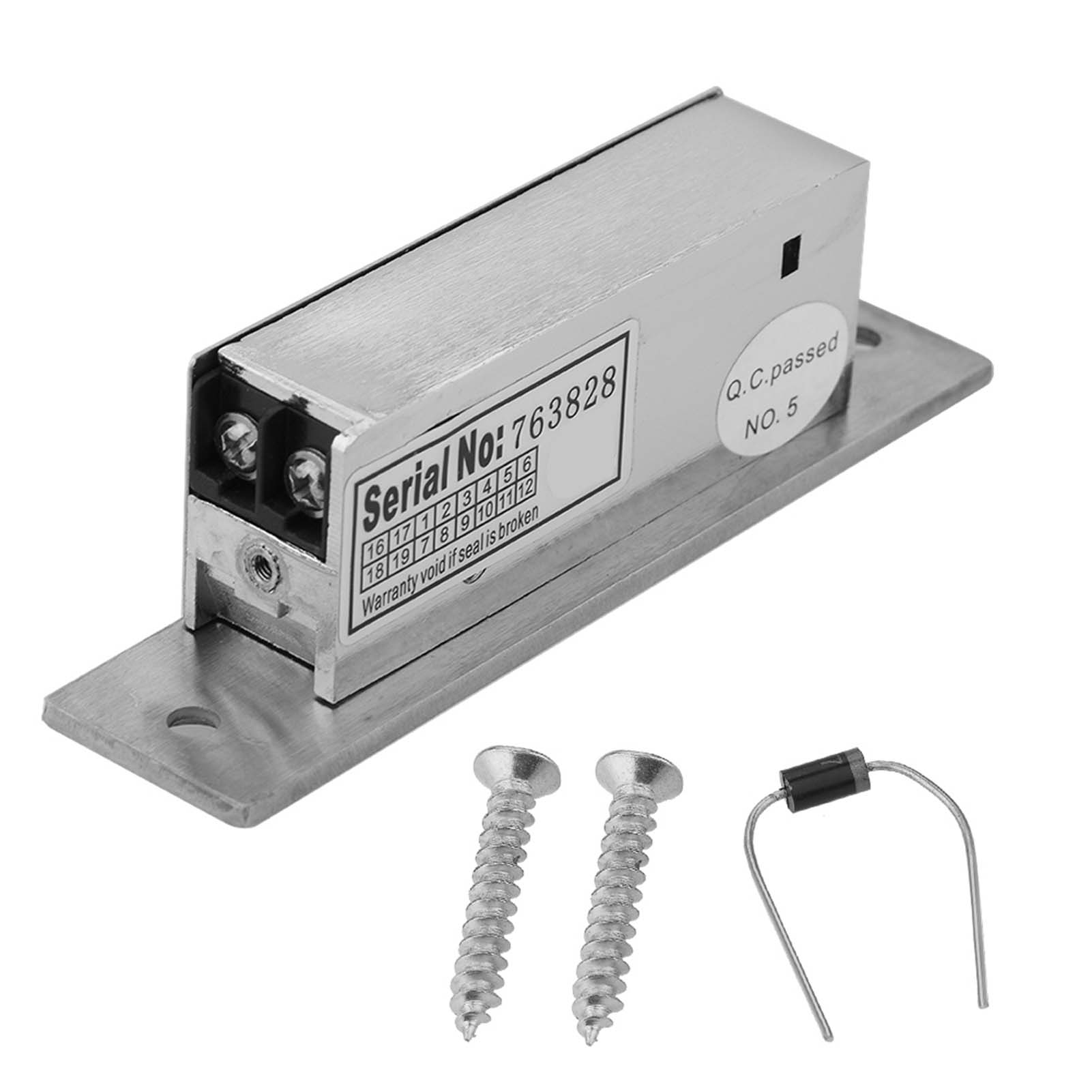 

Регулируемый узкий электрический замок с электроприводом, двойной режим разблокировки, замок контроля доступа