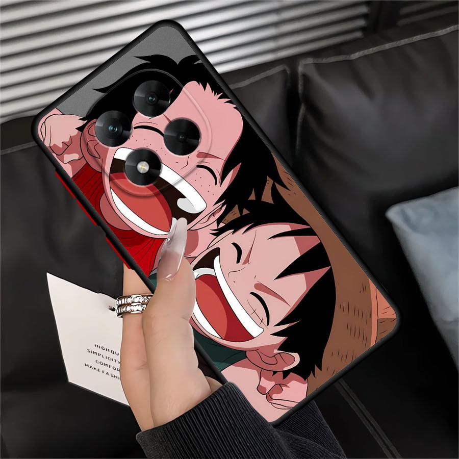 One Piece Anime Luffy Funda Back Phone Cover Case for Xiaomi Redmi Note 14 13 Pro Plus 9S A4 13C 12 10 14C 11