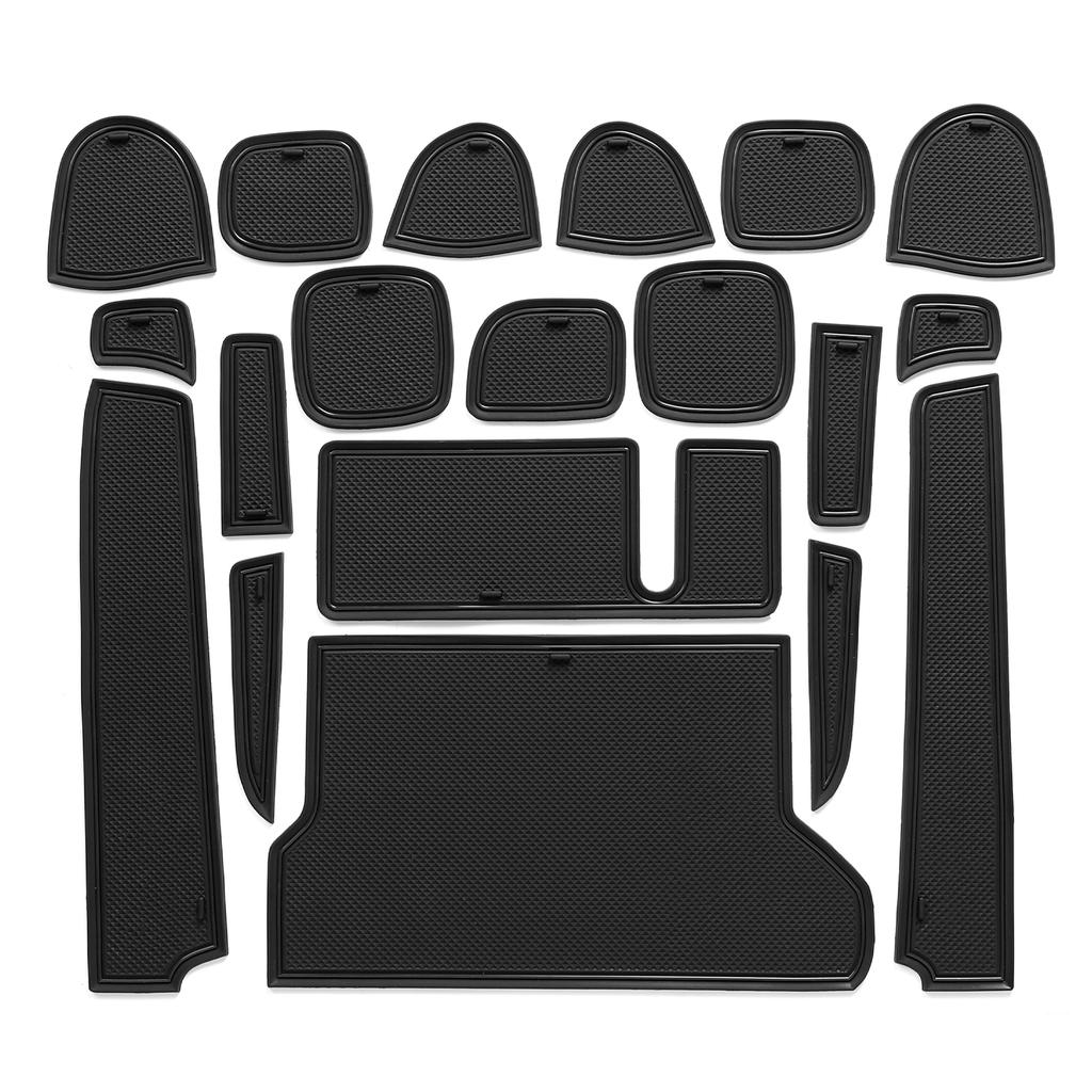 for Toyota Sienta 2025 2025 Anti-Slip Gate Slot Cup Mat Door Groove Pad Interior Accessories Rubber Coaster
