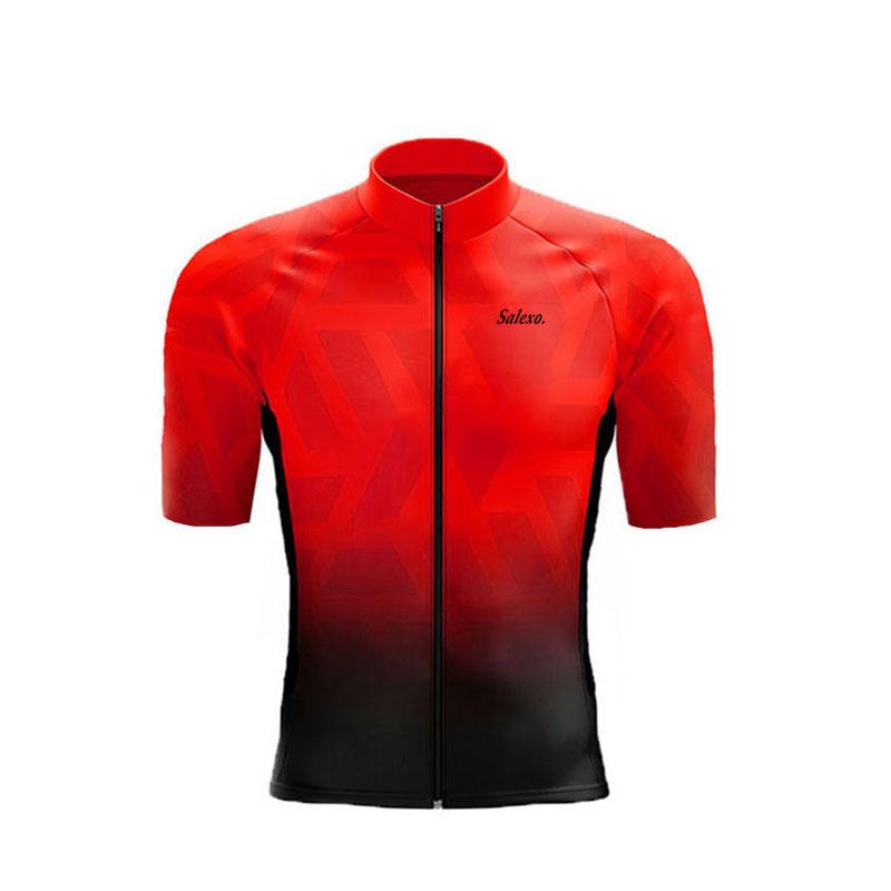 

Salexo Fluorescent Green Cycling Jersey Set 2023 Man Mountain Bike Clothes Sportswear Racing Summer Bicycle Clothing Cycling Kit S